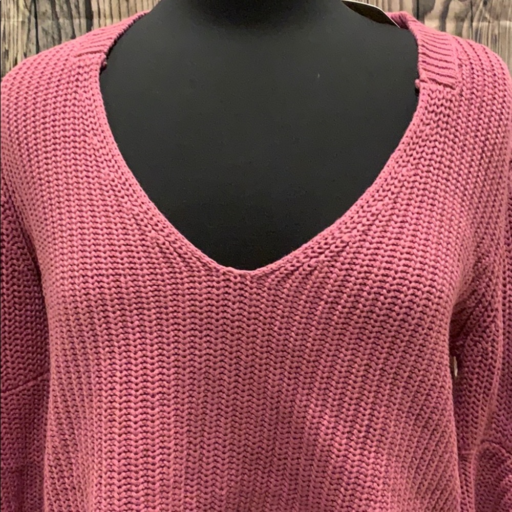 💗NWT FREE PEOPLE DAMSEL BELL SLEEVE SWEATER - Picture 8 of 15